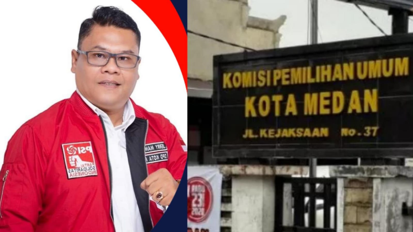 Tolak Hasil Pleno KPU, Caleg DPRD Medan Jerry Edhy Manullang Surati DPP PSI