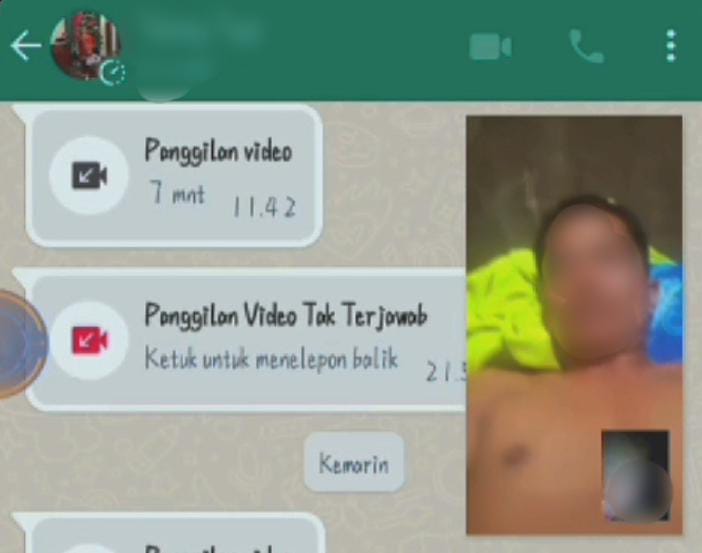 Viral Aksi Pria Tunjukan Alat Kelamin ke Wanita Lewat Video Call