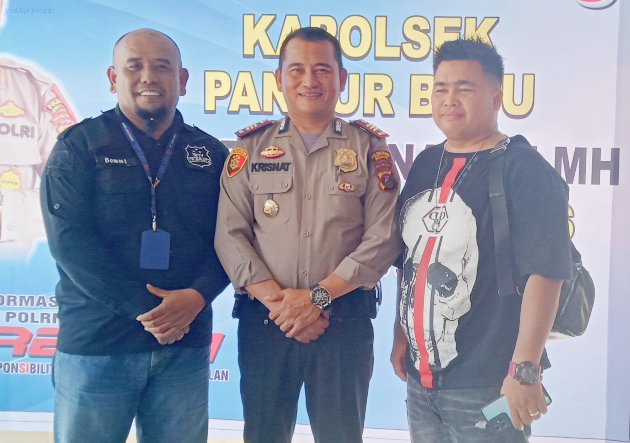 Kapolsek Pancur Batu Gelar Coffee Morning bersama Jurnalis